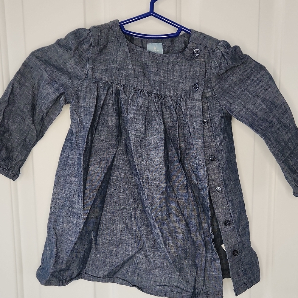 GAP Baby Blue Denim Dress